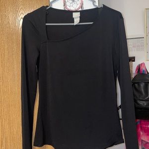 Black long sleeve shirt